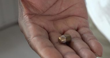 Jacksonville man warns of celebratory gunfire dangers after bullet hits his home