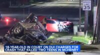 Jason Land, charged in McHenry crash that killed Perla Tejeda, 19, and teen boy at Richmond and McCullom Lake, ordered detained