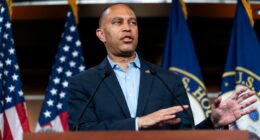 Jeffries urges release of all Jeffrey Epstein files