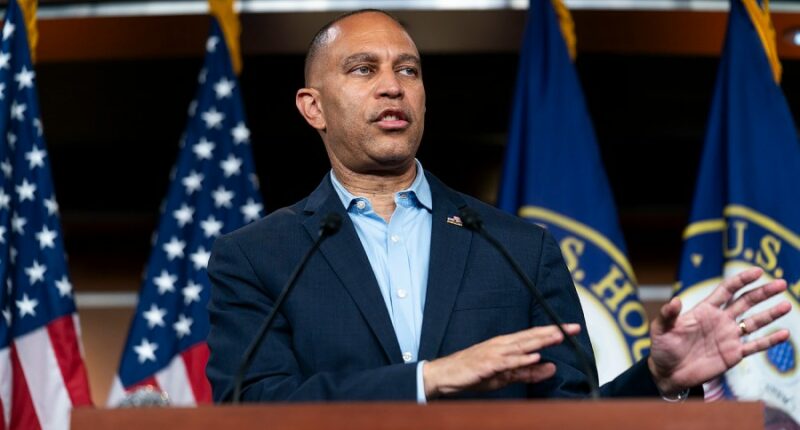 Jeffries urges release of all Jeffrey Epstein files