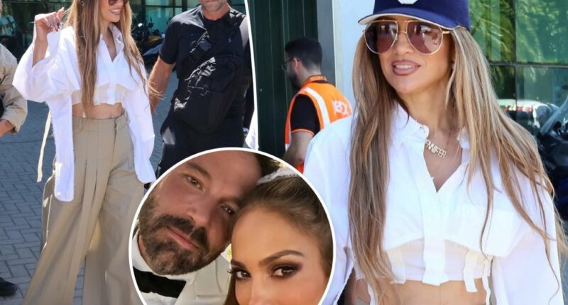 Jennifer Lopez bares her abs in fashionable crop top after debuting Ben Affleck revenge song