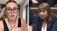 Jeremy Clarkson's daughter loses it in explosive Rachel Reeves rant