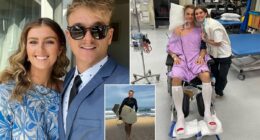 Johnny, 32, was newly engaged to the love of his life. He was surfing his last wave before the party when tragedy struck and changed his life forever