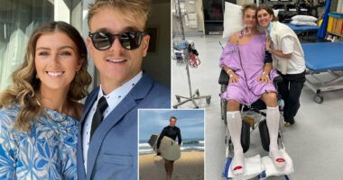 Johnny, 32, was newly engaged to the love of his life. He was surfing his last wave before the party when tragedy struck and changed his life forever