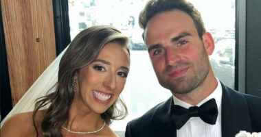 Johnny Gaudreau's sister opens up on wedding anxiety as she ties the knot one year after ex-NHL star and brother died on eve of her ceremony