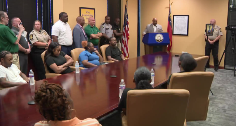 Joint press conference with Richmond and Burke Sheriff's Offices on death of Xavion Wimberly