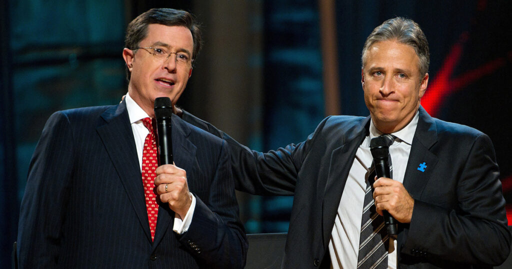 Jon Stewart rips Paramount and CBS in profanity-laden diatribe after 'Late Show' cancellation