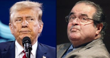 Judge cites Antonin Scalia while blocking Trump asylum ban