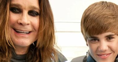 Justin Bieber sneaks childhood pic with Ozzy Osbourne in photo dump