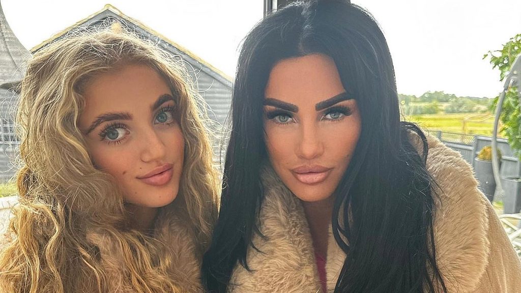 Katie Price blasts 'pathetic and sad' ex Peter Andre after she was banned from their daughter Princess' 18th birthday