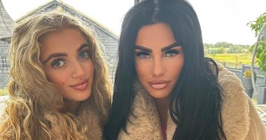 Katie Price blasts 'pathetic and sad' ex Peter Andre after she was banned from their daughter Princess' 18th birthday