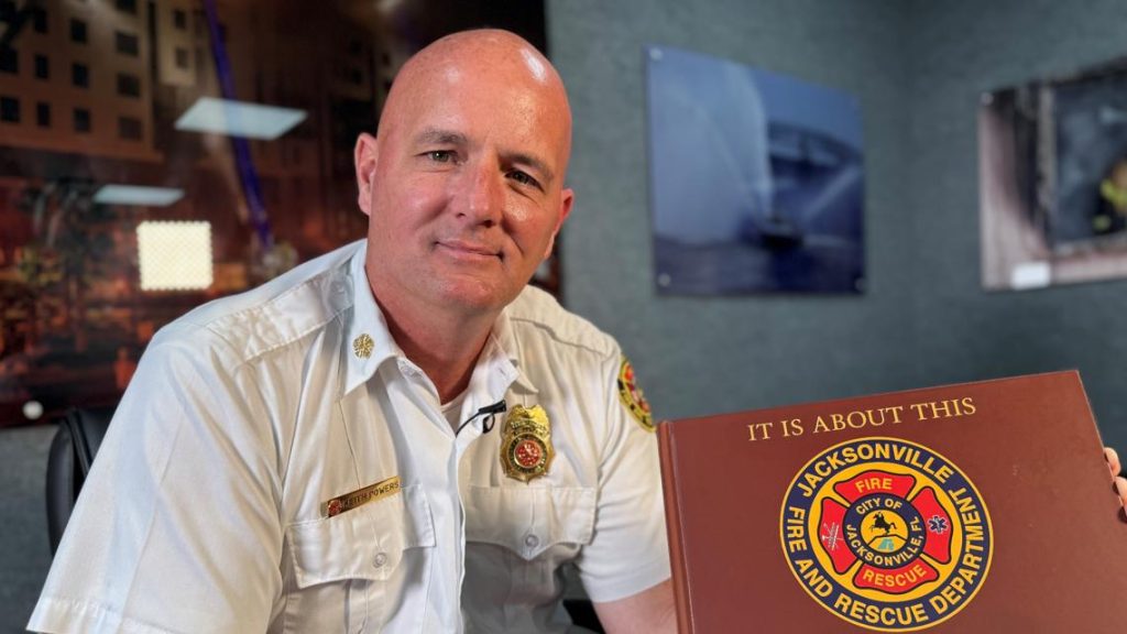 Keith Powers retires after 29 years with Jacksonville Fire & Rescue Dept.