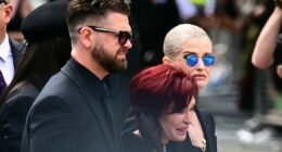 Kelly Osbourne's heartbreaking tribute to dad Ozzy during emotional funeral procession