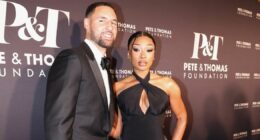 Klay Thompson Adorably Kisses Megan Thee Stallion During Couple's Workout