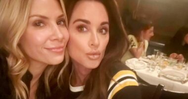 Kyle Richards' Friend Christine Blackman Joins RHOBH as She & Teddi Mellencamp Are Seemingly Spotted Filming