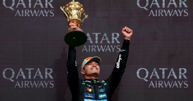 Lando Norris wins chaotic British GP to close gap on Oscar Piastri as veteran driver lands first EVER podium
