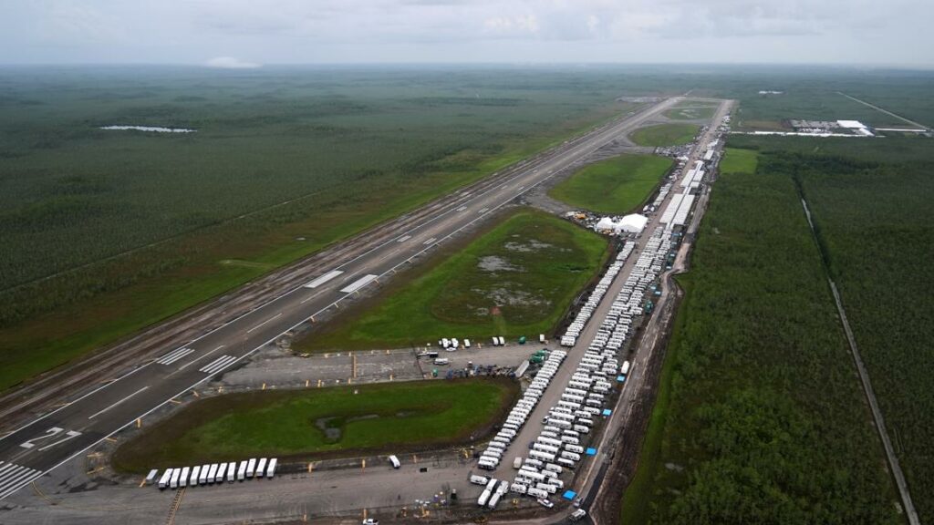 Lawmakers tour 'Alligator Alcatraz' after being denied access