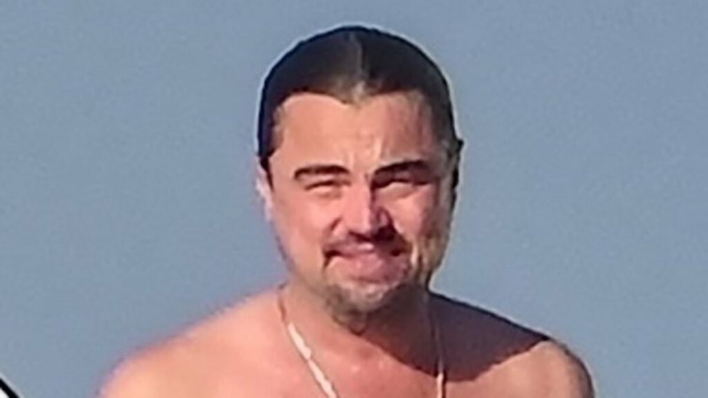 Leonardo DiCaprio, 50, shows off recent weight loss with bikini-clad Vittoria Ceretti, 27, aboard yacht in Saint Tropez