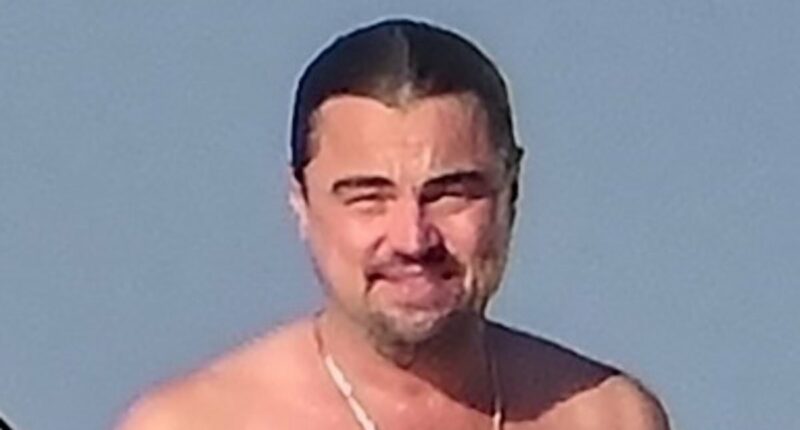 Leonardo DiCaprio, 50, shows off recent weight loss with bikini-clad Vittoria Ceretti, 27, aboard yacht in Saint Tropez