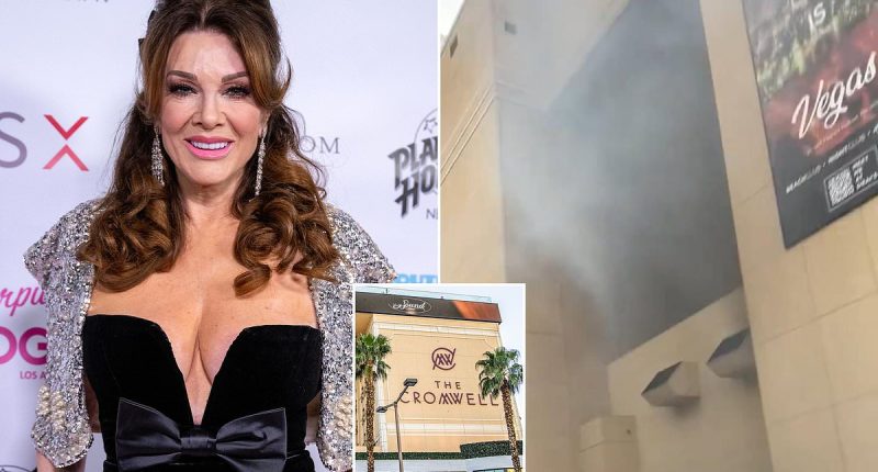 Lisa Vanderpump horror as her future Vegas hotel catches on FIRE