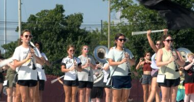 Local high school bands take heat precautions during band camp