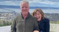 Lorraine Kelly's husband dubs host 'minging' as couple rough it up abroad