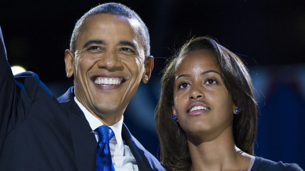 Malia Obama's First Reaction To Her Dad Becoming President Was An Inadvertent Burn