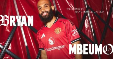 Man United FINALLY confirm Bryan Mbeumo signing - as forward arrives in £71million deal to strengthen Ruben Amorim's attack