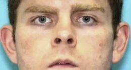 This undated photo provided by the Arkansas State Police shows James Andrew McGann, 28, of Springdale, Ark. who was arrested in connection to a double homicide that occurred on Saturday, July 26, 2025, at Devil's Den State Park. (Arkansas State Police via AP)