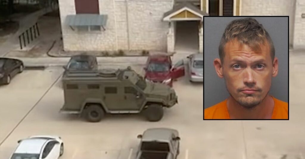 Man attacked mom, threw acid at arriving police: Authorities