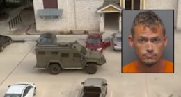 Man attacked mom, threw acid at arriving police: Authorities