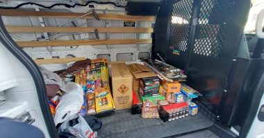 Man charged for possession of hundreds of pounds of illegal fireworks in San Francisco