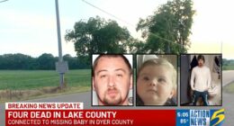 Man wanted for killing baby's family 'knew' the victims: DA