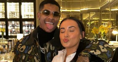 Marcus Rashford, 27, 'is BACK with ex-fiancee' Lucia, 26, two years after split - as she 'joins him in Barcelona to help him settle' after Man United exit