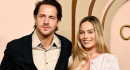 Margot Robbie dances the night away in Capri with husband Tom Ackerley