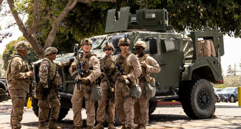 Marines leaving Los Angeles after ICE protest response: Pentagon