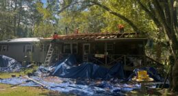 Mary Gill gets new roof after years of waiting for repairs