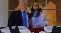 Melania Trump Beams at 4th of July Ceremonies, Does 'That' Special Dance With the President