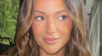 Michelle Keegan gets back to work on the set of a mystery film project