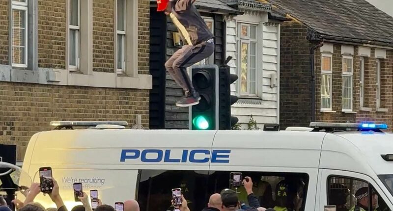 Migrant hotel protests spread across UK and more are planned today after police clamped down and monitor social media