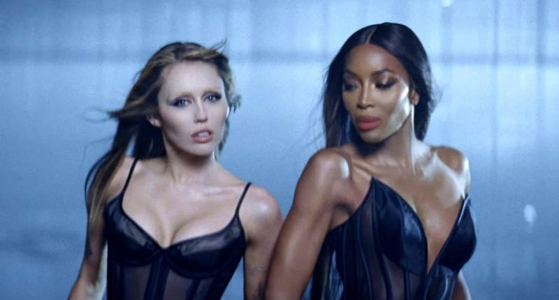 Miley Cyrus and Naomi Campbell team up for new music video