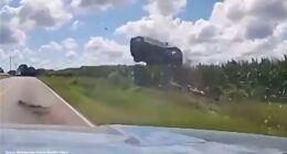Missouri car chase ends in rollover accident