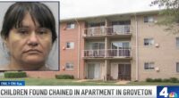 Mom chained up sons in home while she went to work