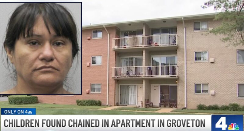 Mom chained up sons in home while she went to work
