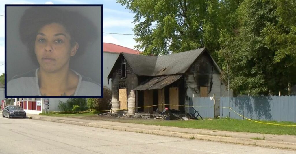 Mom went for walk while house burned with kids inside: Cops