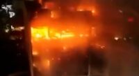 More than 60 dead in Iraq shopping mall inferno 'after air conditioner explodes'