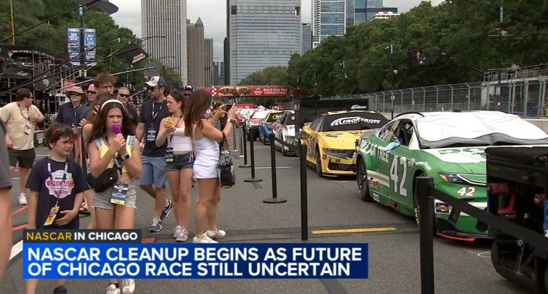 NASCAR Chicago Street Race" with contract over, will race return to Grant Park next year?