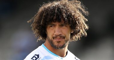 NRL star who was knocked out in distressing scenes as he tried Australia's most dangerous new sport gives an update on his condition