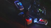 The two officers were called to a scene on Bunya Road in Bidwill after reports of a man lying on the road at 6.30pm yesterday﻿.