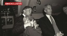 Donald Trump and his kids, Eric and Ivanka Trump, are seen with Jeffrey Epstein.
